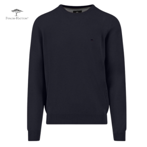Muski-crni-pulover-na-okrugli-izrez-Fynch-Hatton-veliki-brojevi-3xl4xlmuski-veliki-brojevi-samo-u-extra-xxl-shopu