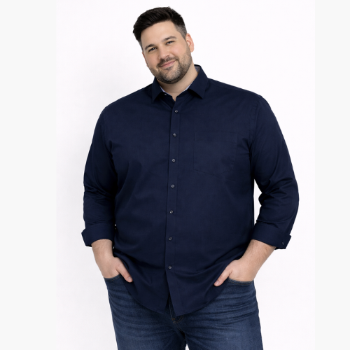 Košulja tamno plava 4xl,5xl