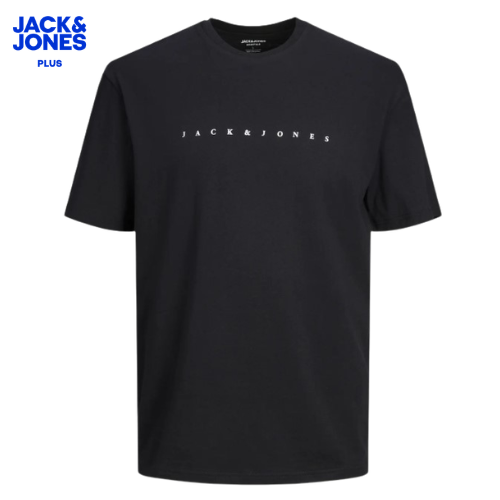Jack@Jones-plus-sizecrna-s-natpisom-a-muska-majica.