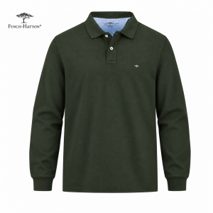 maslinasta-polo-majica-Fynch-Hatton-extra-xxl-shop